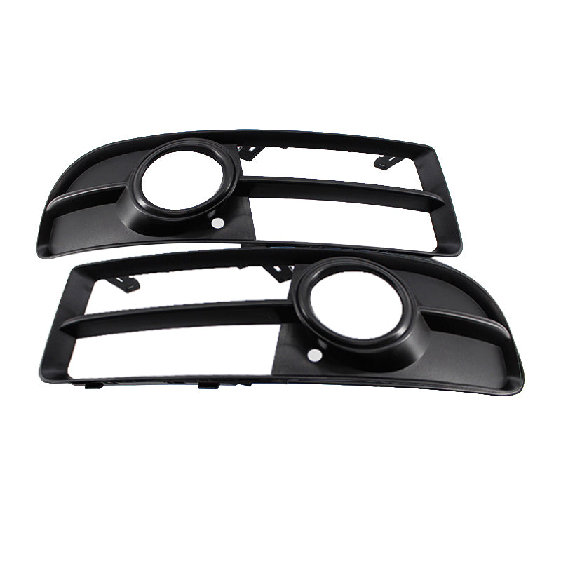 2005-2007 For Audi A4 S4 B7 Front Bumper Down Grille Honeycomb Style Fog Light Grilles
