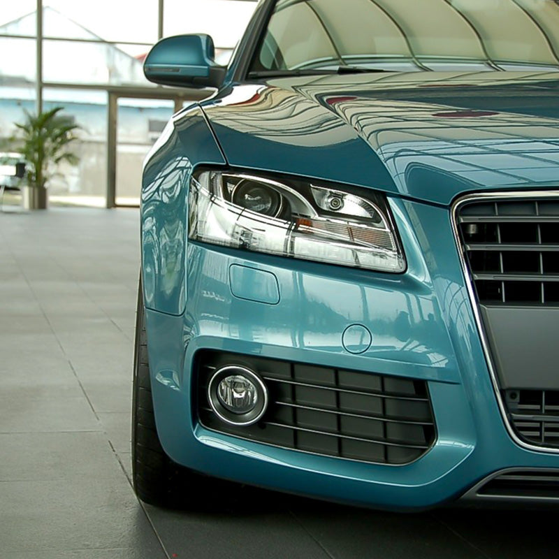 2009-2011 For Audi A5 S5 B8 Front Bumper Down Grille Honeycomb Style S line Fog Light Grilles