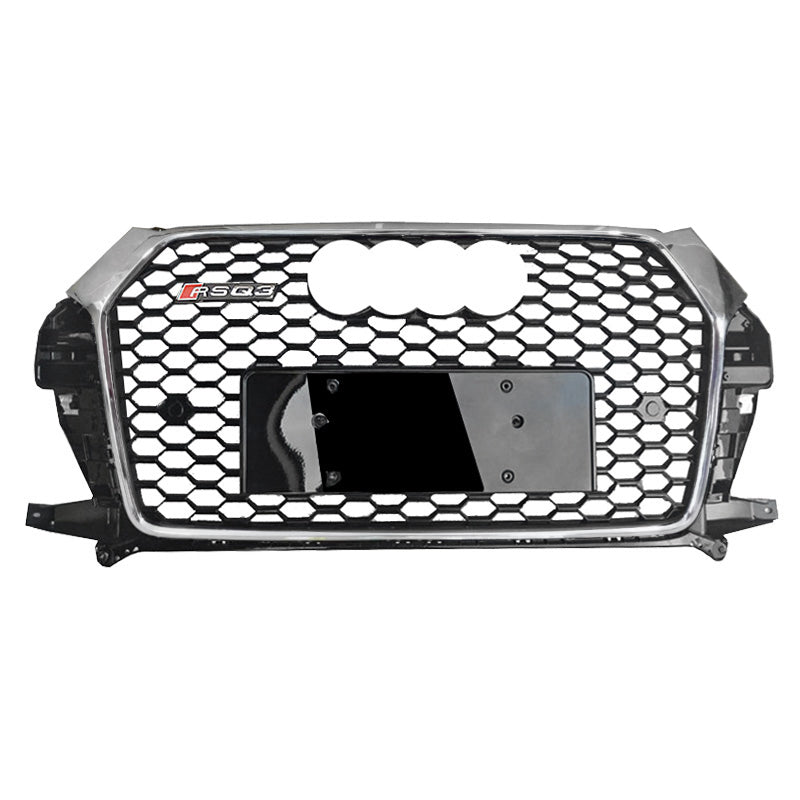 2016-2019 For Audi Q3 SQ3 8U.5 RSQ3 Style Honeycomb Grille