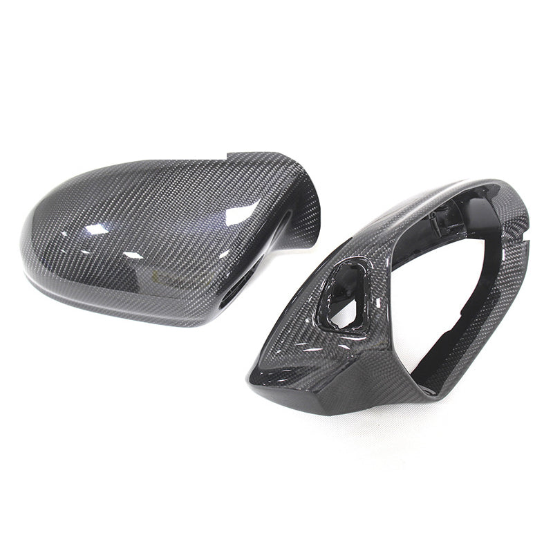 2013-2016 For Audi A4 B8.5 Carbon Fiber Mirror Caps
