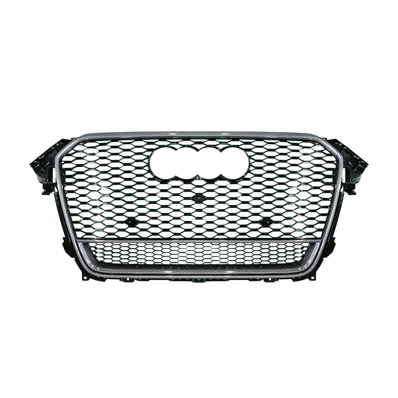 2013-2016 For Audi A4 S4 B8.5 RS4 Style Honeycomb Grille With Lower Mesh