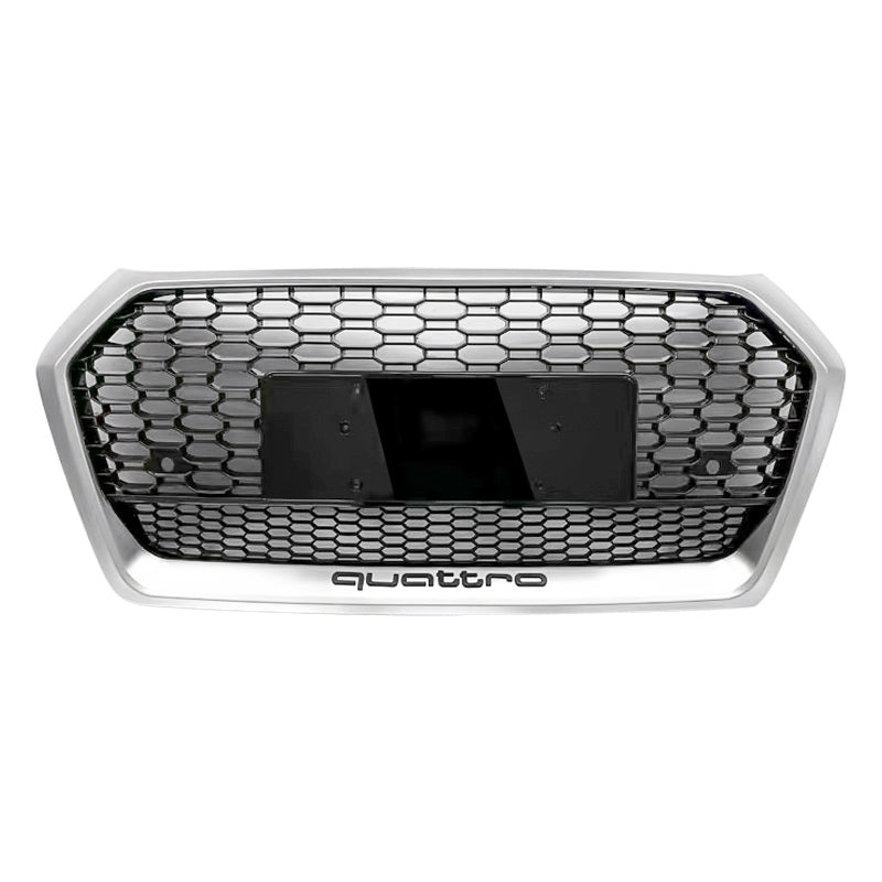 2019-2021 For Audi Q5 SQ5 B9 RSQ5 Honeycomb Grille With Lower Mesh