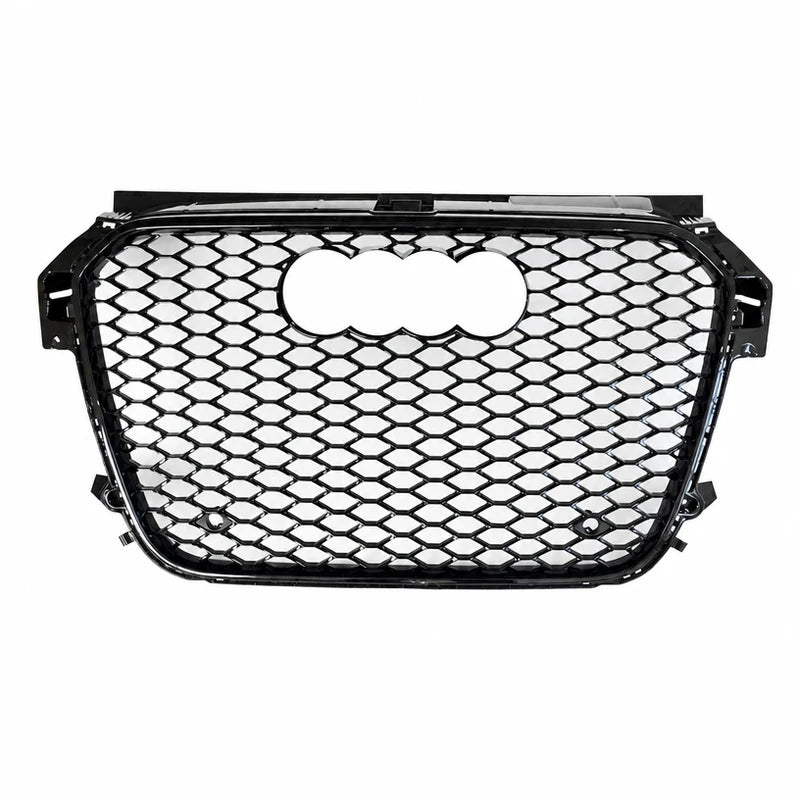 2011-2015 Audi A1 S1 RS1 Style honeycomb front grille - front view on white background