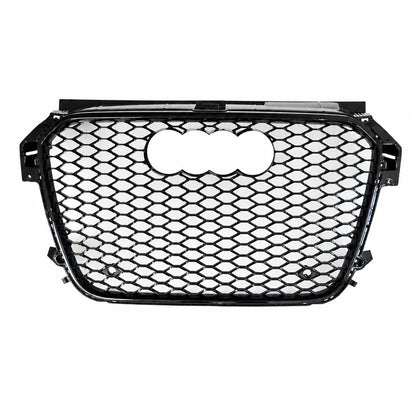 2011-2015 Audi A1 S1 RS1 Style honeycomb front grille - front view on white background