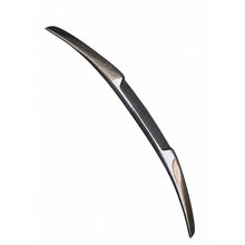 2012-2015 Audi A6 C7 V Style carbon fiber trunk spoiler - product shot on white background