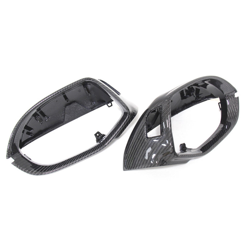 2009-2018 For Audi A7 S7 RS7 C7 C7.5 Carbon Fiber Mirror Caps