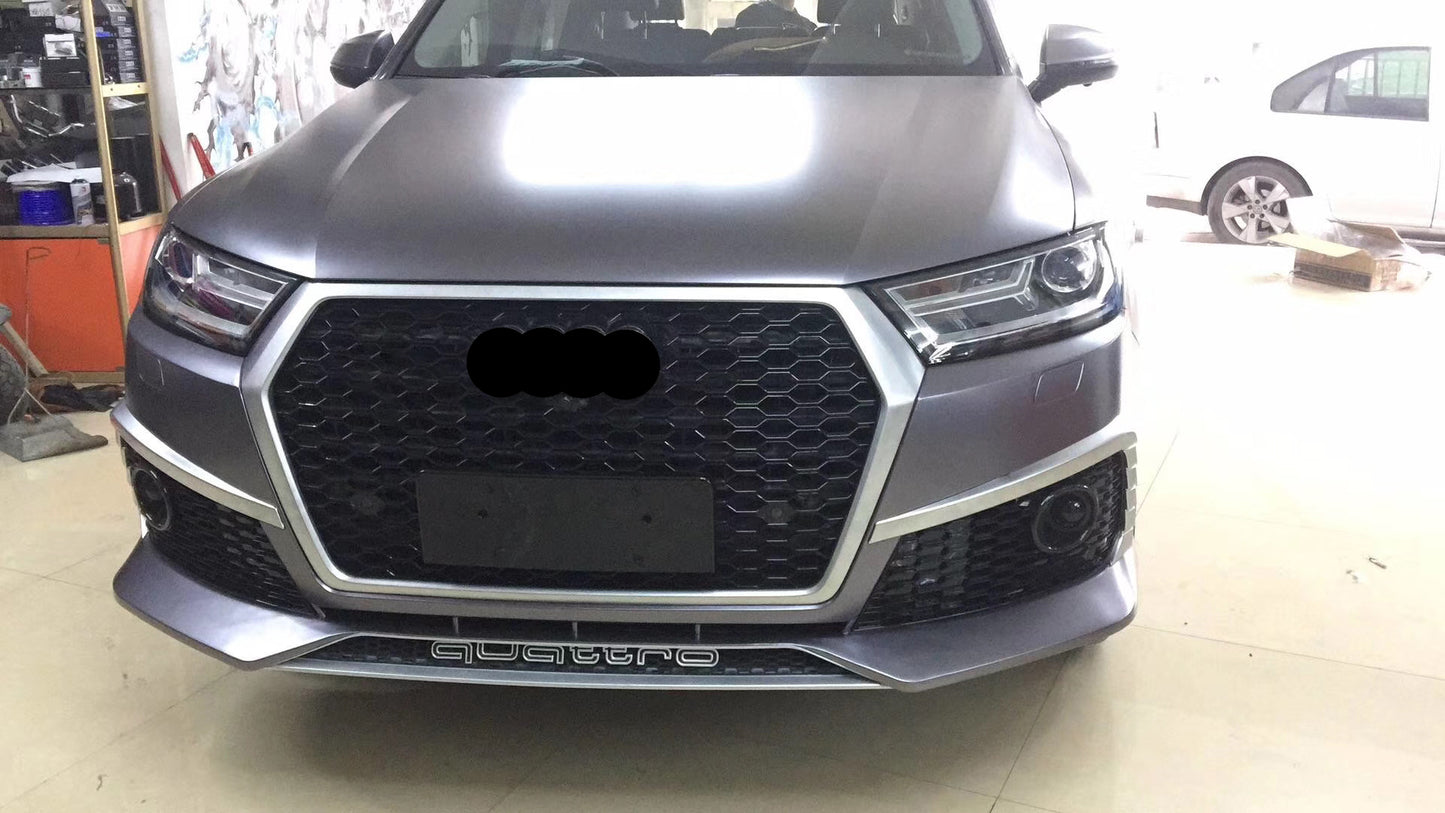 2016-2019 For Audi Q7 SQ7 4M RSQ7 Honeycomb Grille