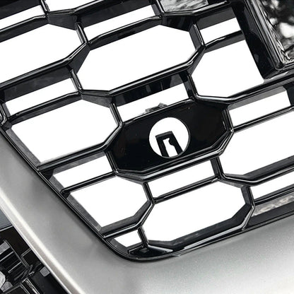 RS1 Style grille mesh and sensor mounting point detail