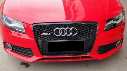 2008-2012 For Audi A4 S4 B8 RS4 Style Honeycomb Front Grille