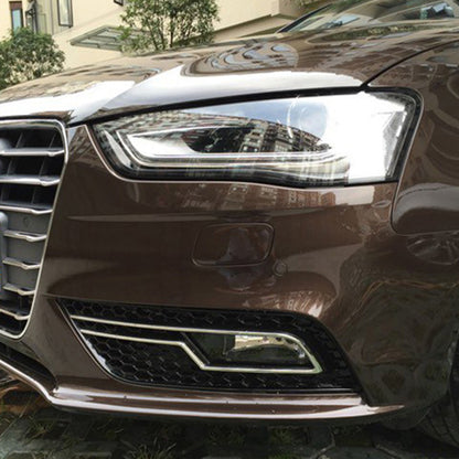 2013-2016 For Audi A4 S4 B8.5 Front Bumper Down Grille Honeycomb Style Non S line Fog Light Grilles