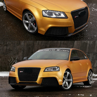 2008-2012 For Audi A3/S3 8P.5 Body Kits With Honeycomb Grille Fog Light Grille