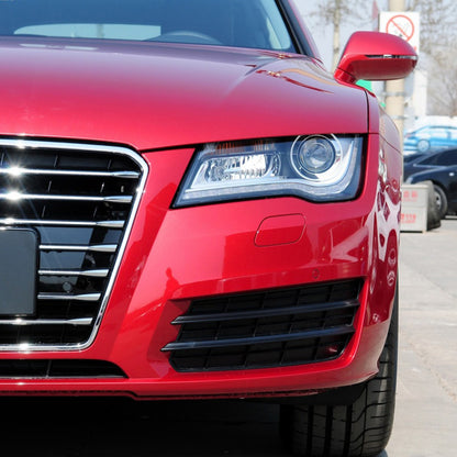 2009-2015 For Audi A7 S7 C7 Front Bumper Down Grille Honeycomb Style Non S line Fog Light Grilles