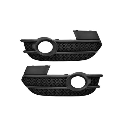 2013-2015 For Audi Q3 SQ3 8U Front Bumper Down Grille Honeycomb Style Fog Light Grilles