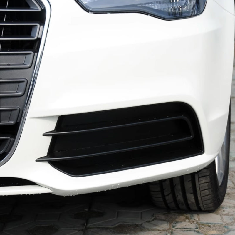 2011-2015 For Audi A1 S1 8X Front Bumper Down Grille Honeycomb Style Honeycomb Fog Light Grilles