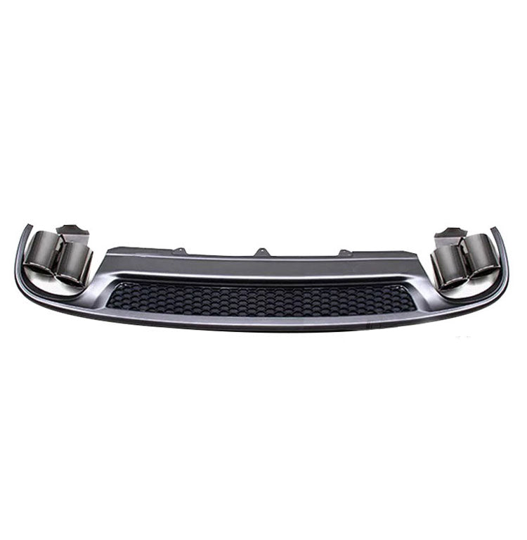 2013-2016 For Audi A4 S4 B8.5 Non S line diffuser with tailpipe