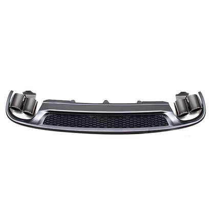 2013-2016 For Audi A4 S4 B8.5 Non S line diffuser with tailpipe