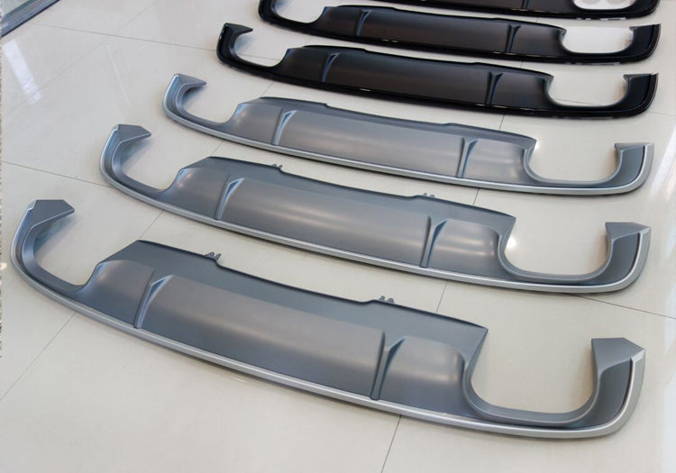 2017-2019 For Audi A4 S4 B9 Diffuser With Tailpipe