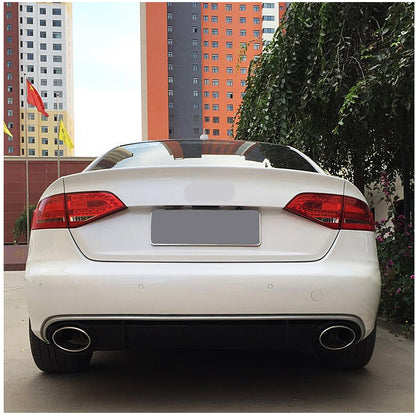 2008-2012 For Audi A4 S4 B8 Rear Diffuser With Tailpipe