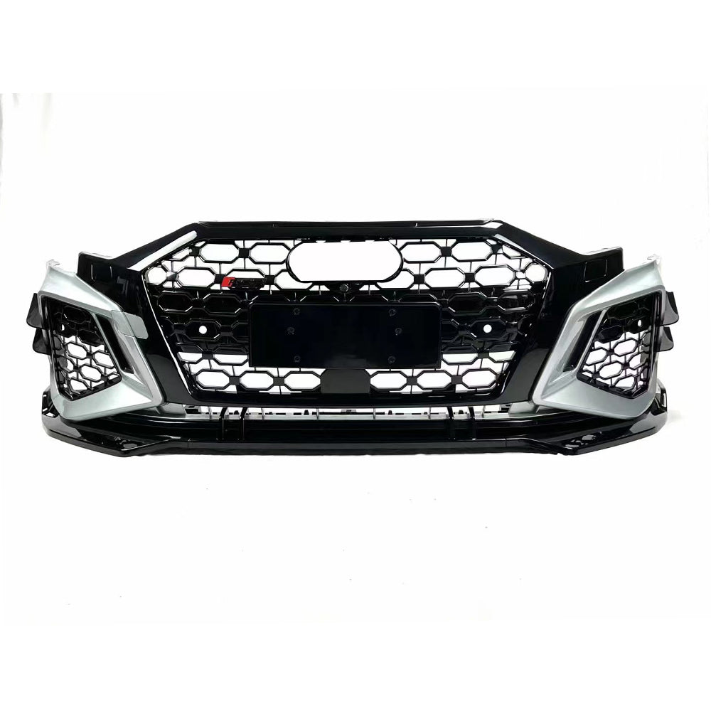2020-2024 For A3/S3 8Y RS3 Style Bumper With Honeycomb Grille Front Lip