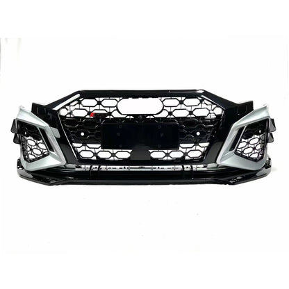 2020-2024 For A3/S3 8Y RS3 Style Bumper With Honeycomb Grille Front Lip