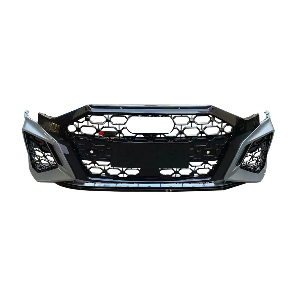 2020-2024 For A3/S3 8Y RS3 Style Bumper With Honeycomb Grille Front Lip