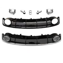 2016-2018 For Audi A7 S7 C7.5 Rear Diffuser With Tailpipe
