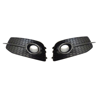 2013-2015 For Audi Q3 SQ3 8U Front Bumper Down Grille Honeycomb Style Fog Light Grilles