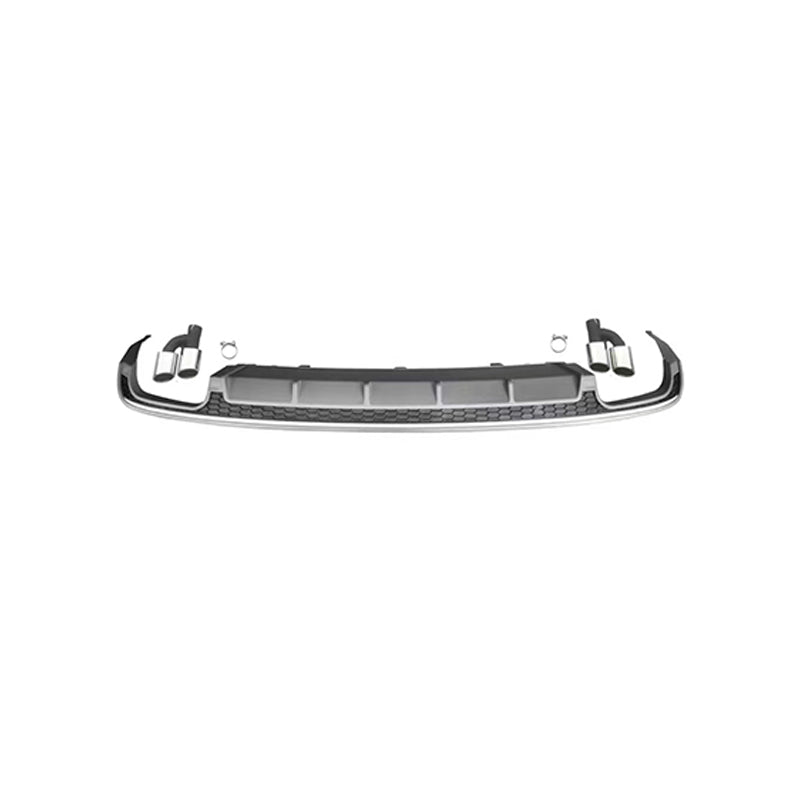 2016-2018 For Audi A6 S6 C7.5 Rear Diffuser With Tailpipe