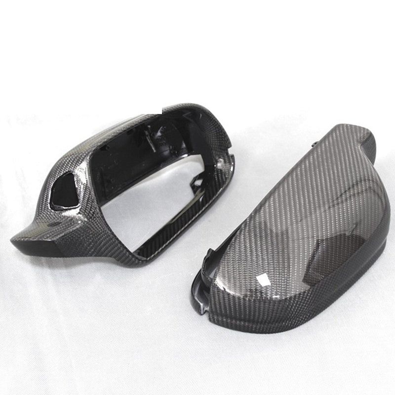 2008-2012 For Audi A3 8P.5 8PA Carbon Fiber Mirror Caps
