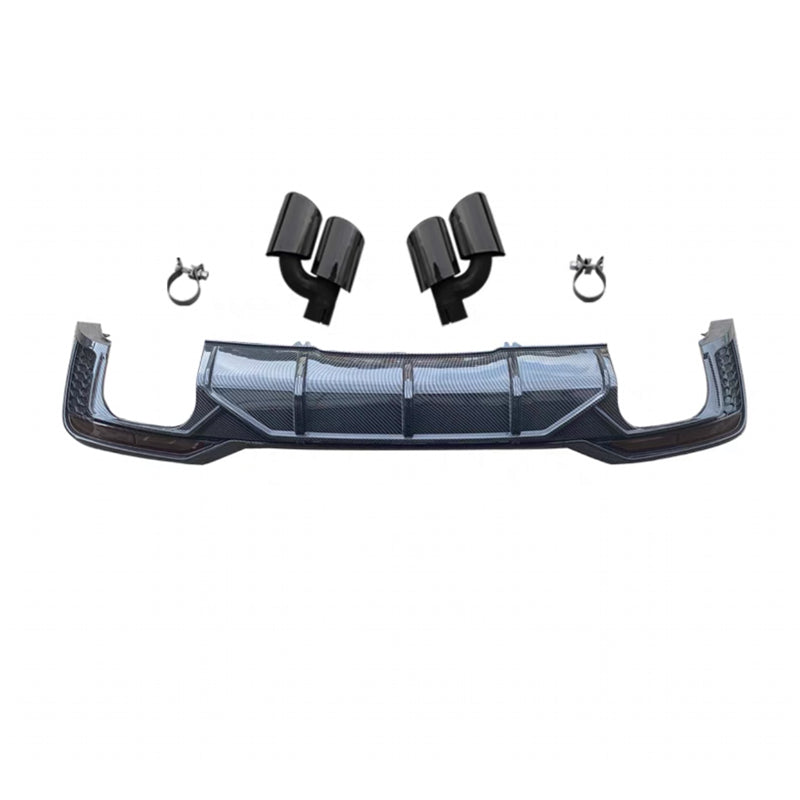 2020-2024 For Audi A5 S5 B9.5 Audi S5 Style A5 diffuser with tailpipe