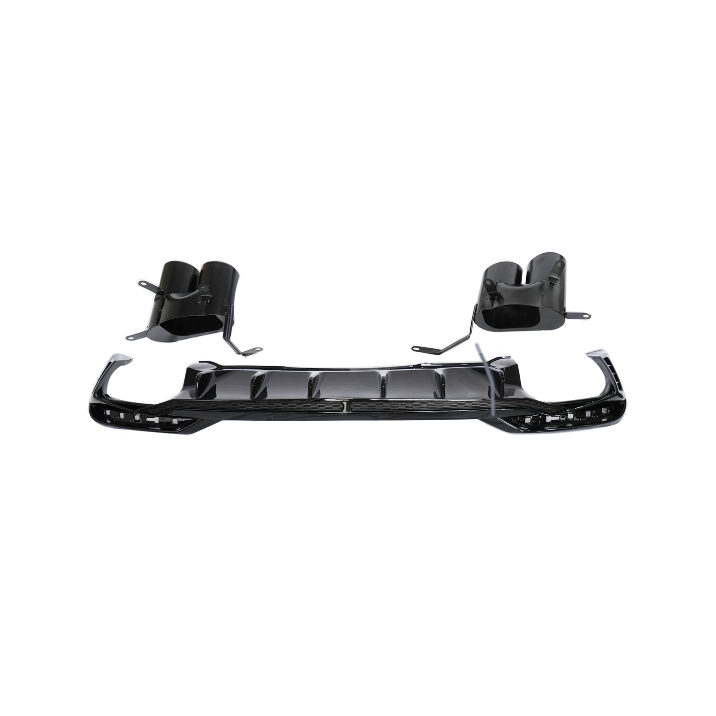 2020-2024 For Audi A5 S5 B9.5 Audi S5 Style A5 diffuser with tailpipe