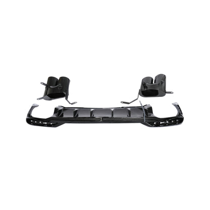 2020-2024 For Audi A5 S5 B9.5 Audi S5 Style A5 diffuser with tailpipe