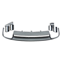 2013-2016 For Audi A4 S4 B8.5 S line diffuser with tailpipe