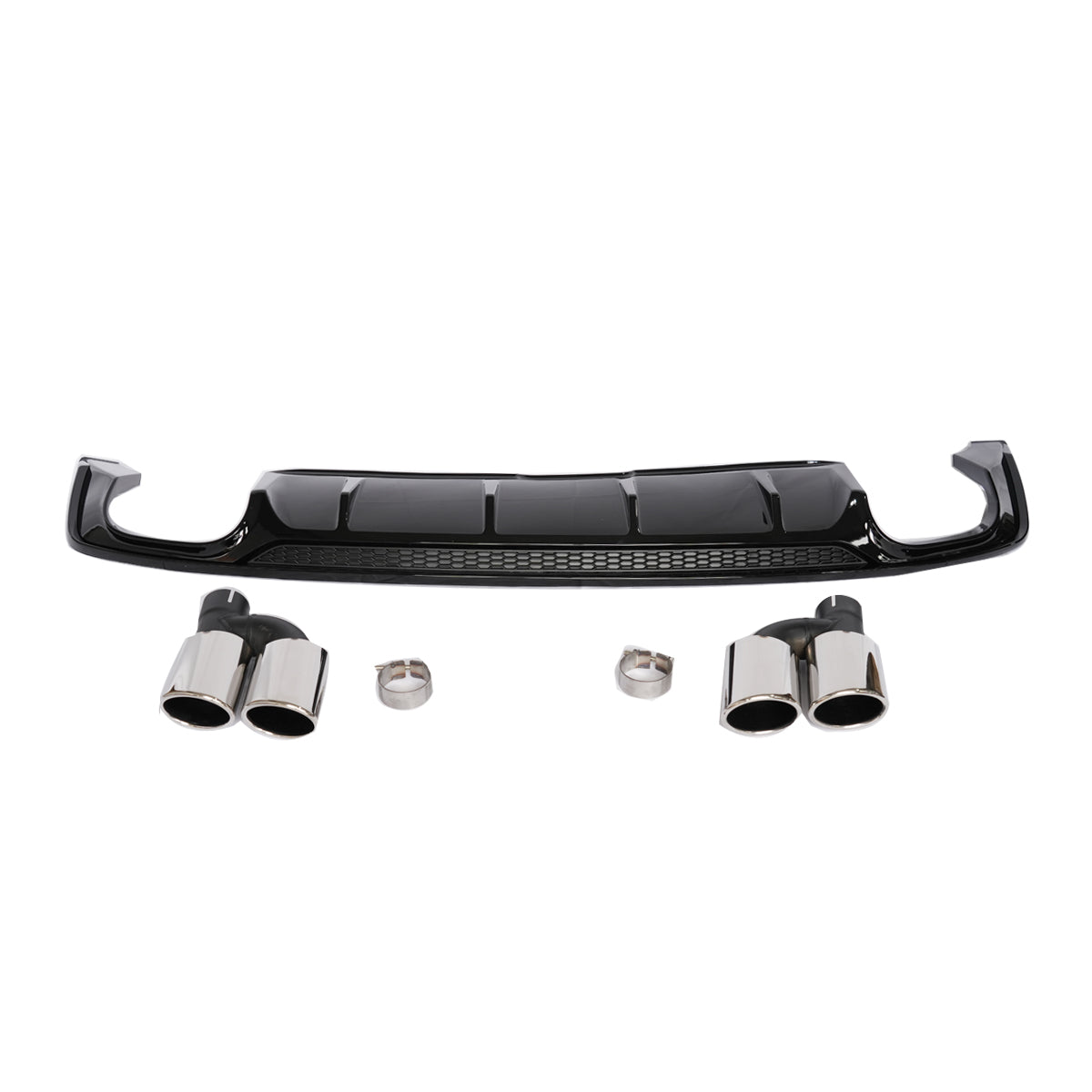 2017-2019 For Audi A5 S5 B9 Audi RS5 S5 Style A5 diffuser with tailpipe