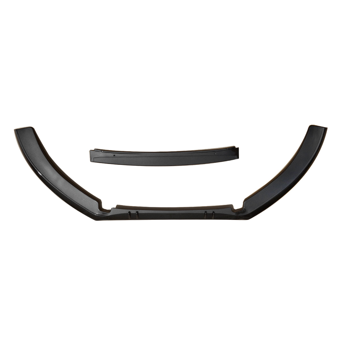 2016-2018 For A6/S6 C7.5 RS6 Style Bumper With Honeycomb Grille Front Lip Splitter
