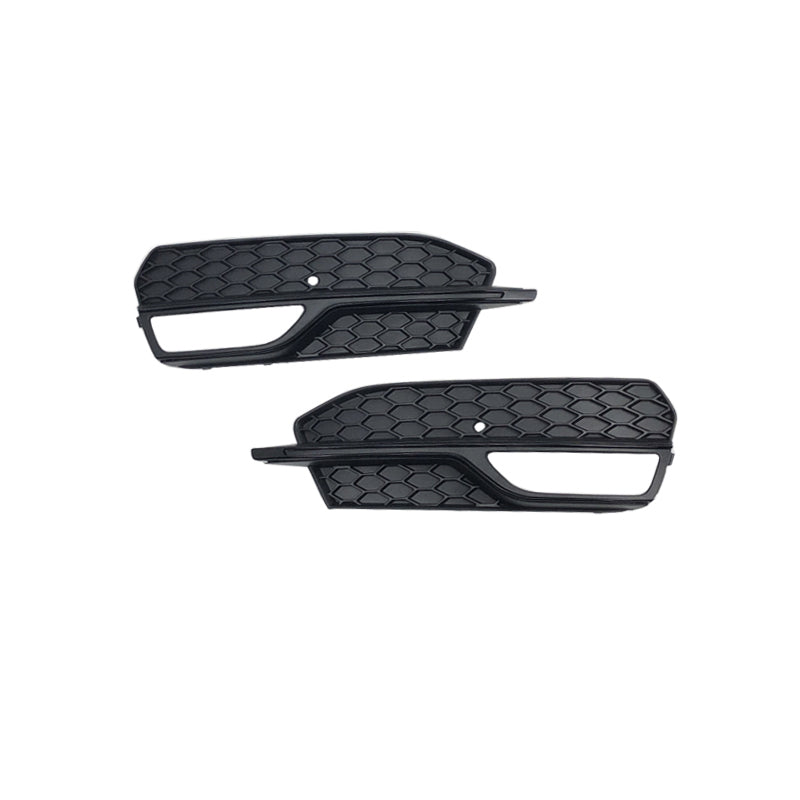 2013-2016 For Audi A3 S3 8V  Front Bumper Down Grille Honeycomb Style Fog Light Grilles