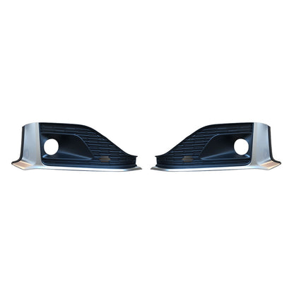 2020-2024 For Audi A5 S5 B9.5 Front Bumper Down Grille Honeycomb Style Fog Light Grilles