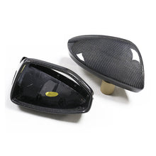 2019+ For Audi A7 S7 RS7 C8 Carbon Fiber Mirror Caps