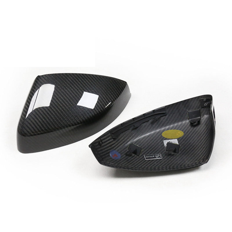 2013-2020 For Audi A3 S3 RS3 8V 8V.5 Carbon Fiber Mirror Caps