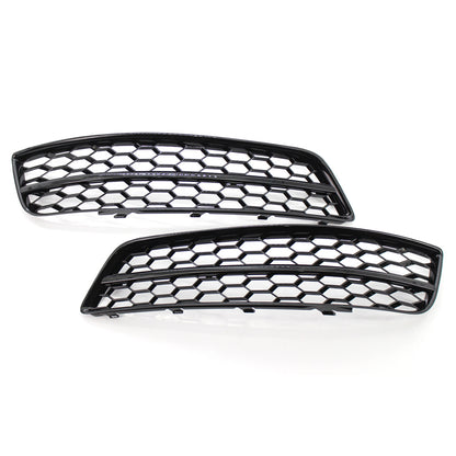 2008-2012 For Audi A3 S3 8P.5 8PA Front Bumper Down Grille Honeycomb Style Honeycomb Fog Light Grilles