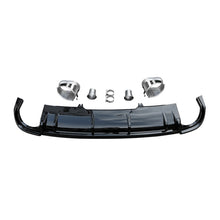 2017-2019 For Audi A4 S4 B9 Diffuser With Large Dual Tailpipe