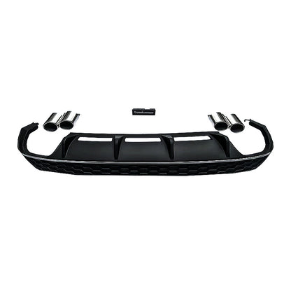 2020-2024 For Audi A3 S3 8Y S line Rear Diffuser With Tailpipe