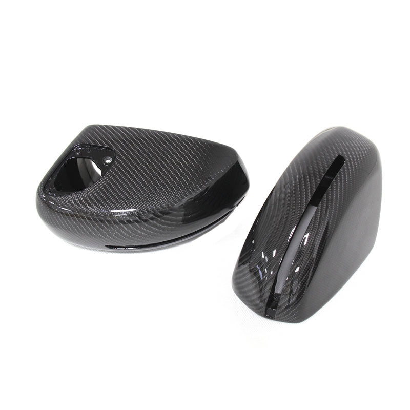 2008-2014 For Audi TT TTS TTRS MK2 8J Carbon Fiber Mirror Caps