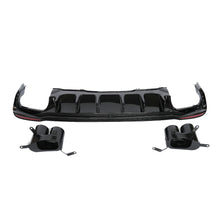 2020-2024 For Audi A4 S4 B9.5 Audi S4 Style A4 Diffuser With Tailpipe