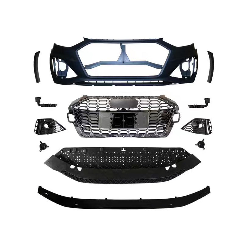 2020-2024 For Audi A4 Allroad B9.5 Body Kits With ACC Front Grill