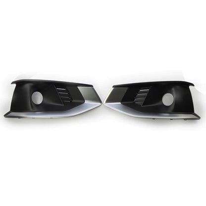 2020-2024 For Audi A4 S4 B9.5 Front Bumper Down Grille Honeycomb Style Non S line Fog Light Grilles
