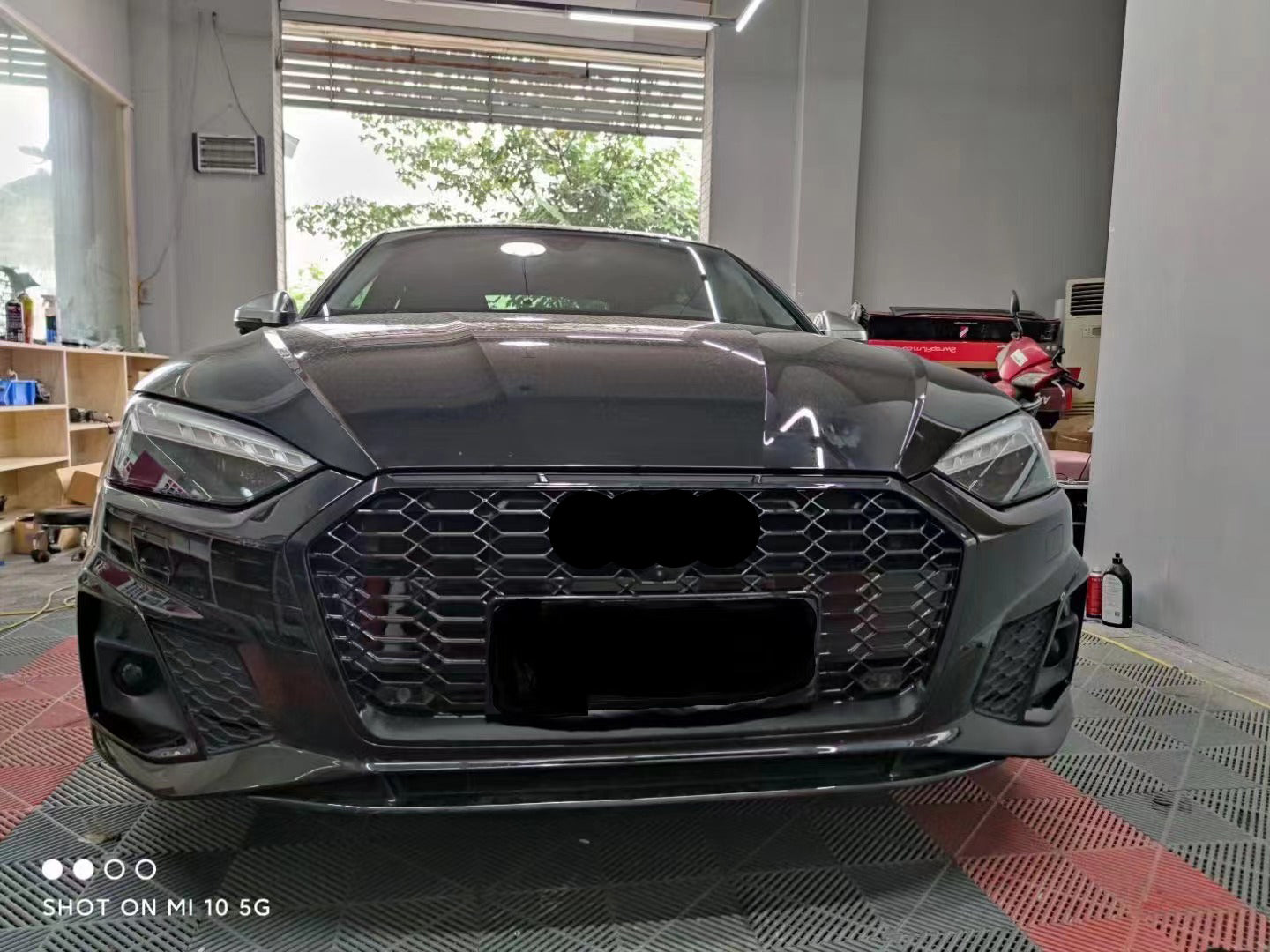 2020-2024 For Audi A5 S5 B9.5 RS5 Style Honeycomb Grille