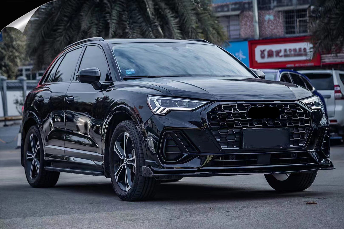 2020-2023 For Audi Q3 SQ3 F3 RSQ3 Honeycomb Grille