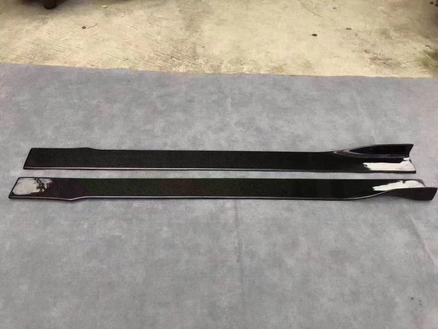 2012-2015 For Audi A6 S6 C7 Audi S6 Carbon Fiber Side Skirt