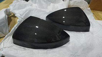 2015-2021 For Audi TT TTS TTRS MK3 FV/8S Carbon Fiber Mirror Caps